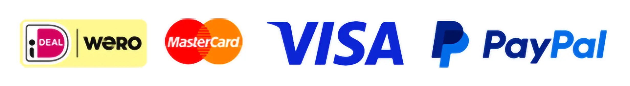 Accepted payment methods
